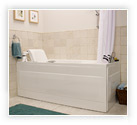 Informative image: momentum walk in bath tub