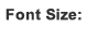 Font Size